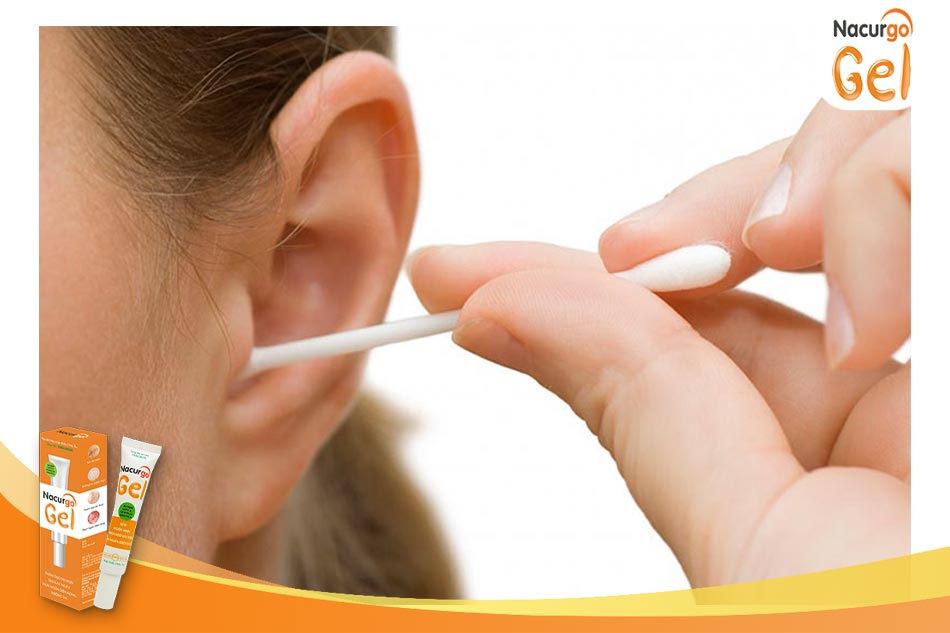Viêm tai là nguyên nhân chủ yếu dẫn đến mụn mọc ở vành tai