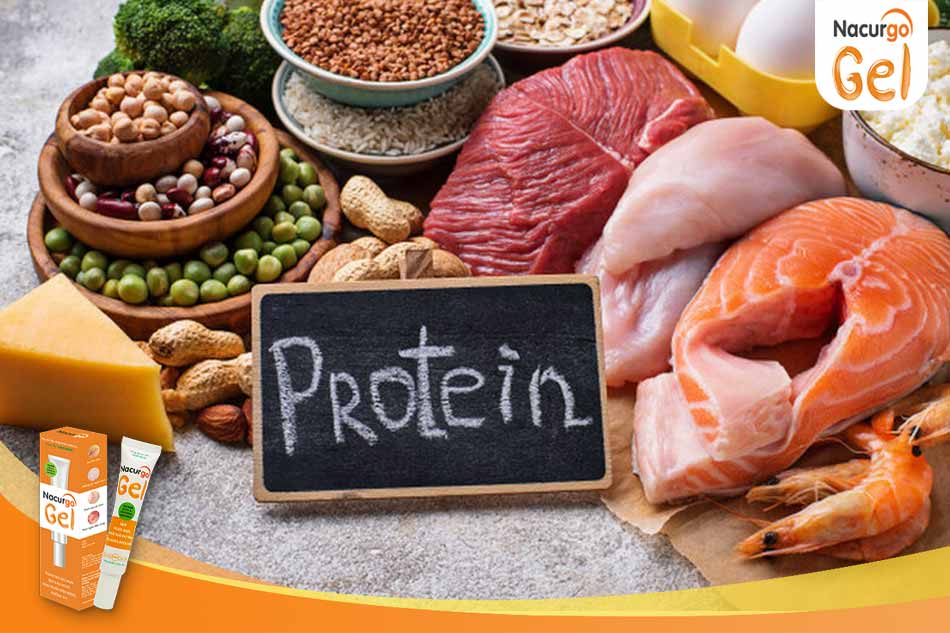 Protein là thành phần quan trọng giúp làm dày sẹo lõm