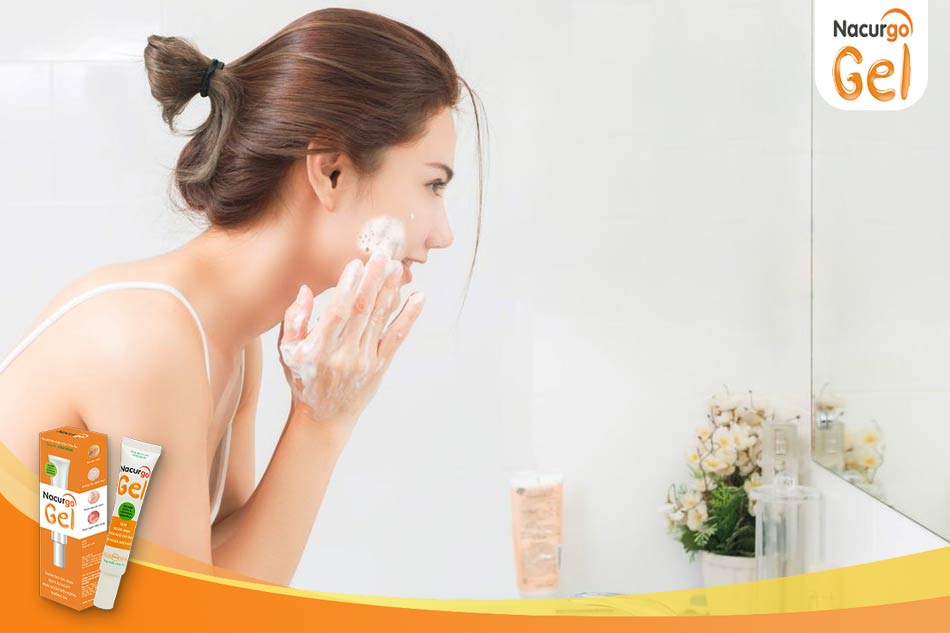 Làm sạch da là bước quan trọng nhất trong việc ngăn ngừa mụn xuất hiện